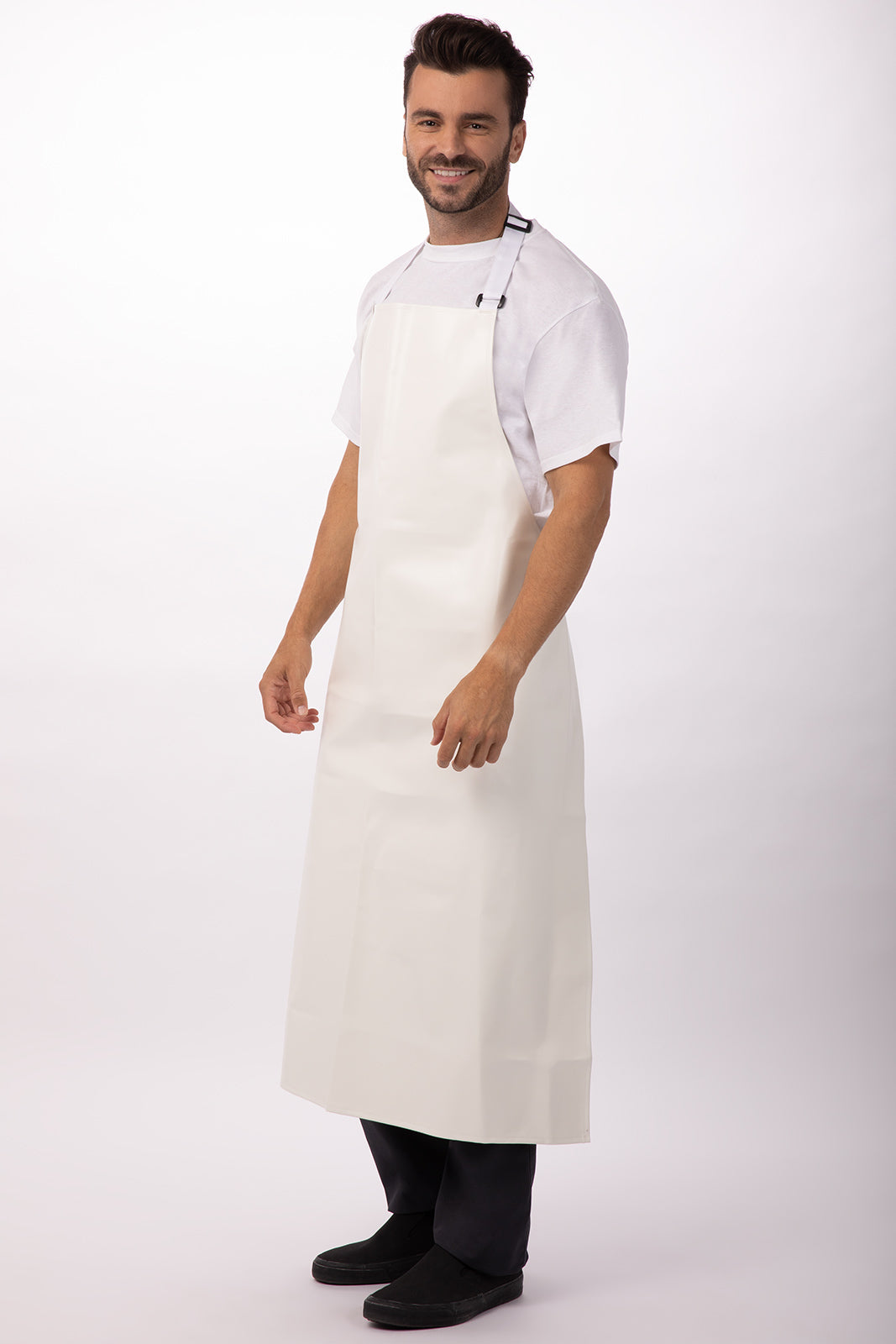 Long PU Bib Apron