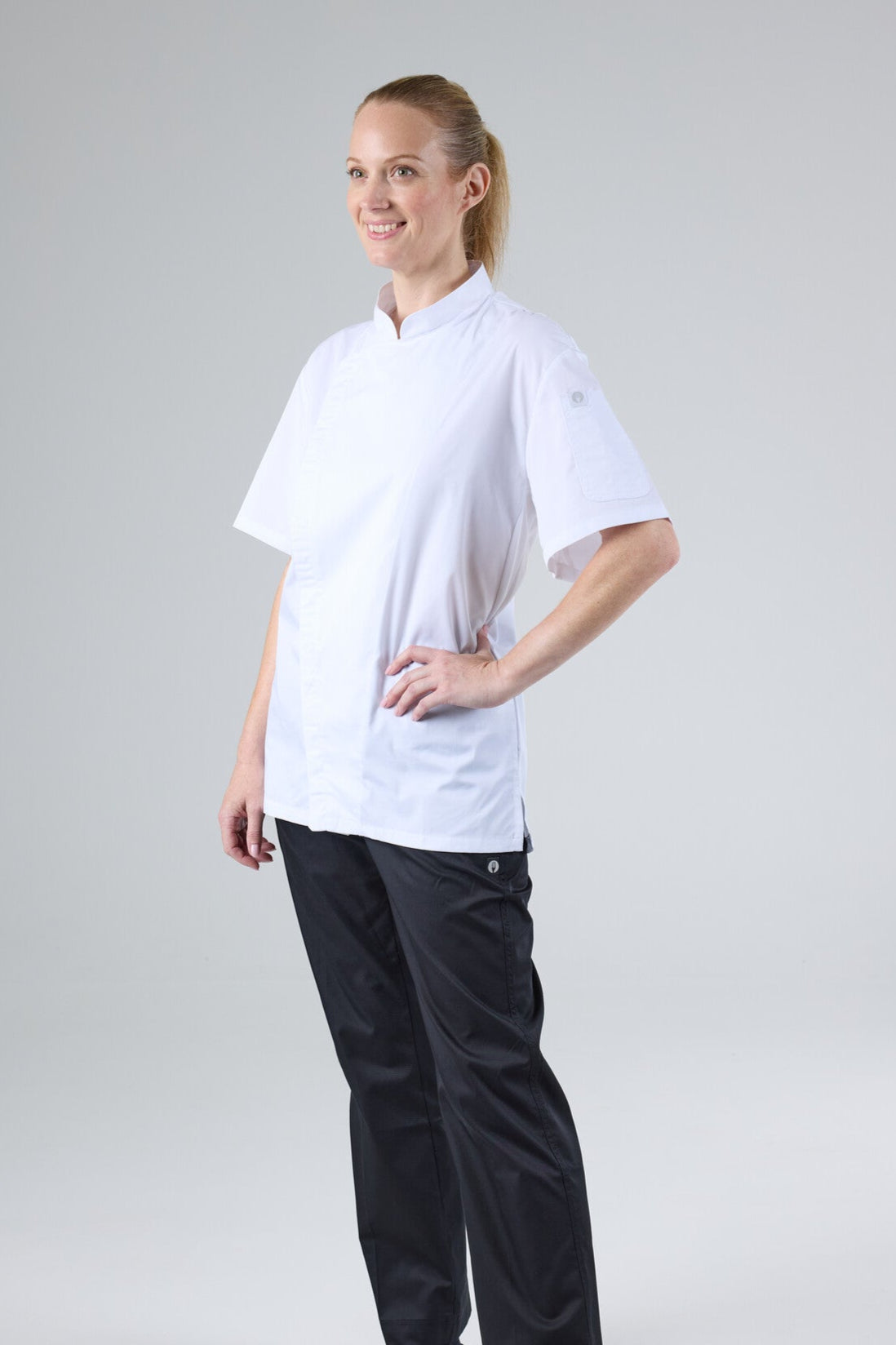 Cannes Press Stud Chef Jacket