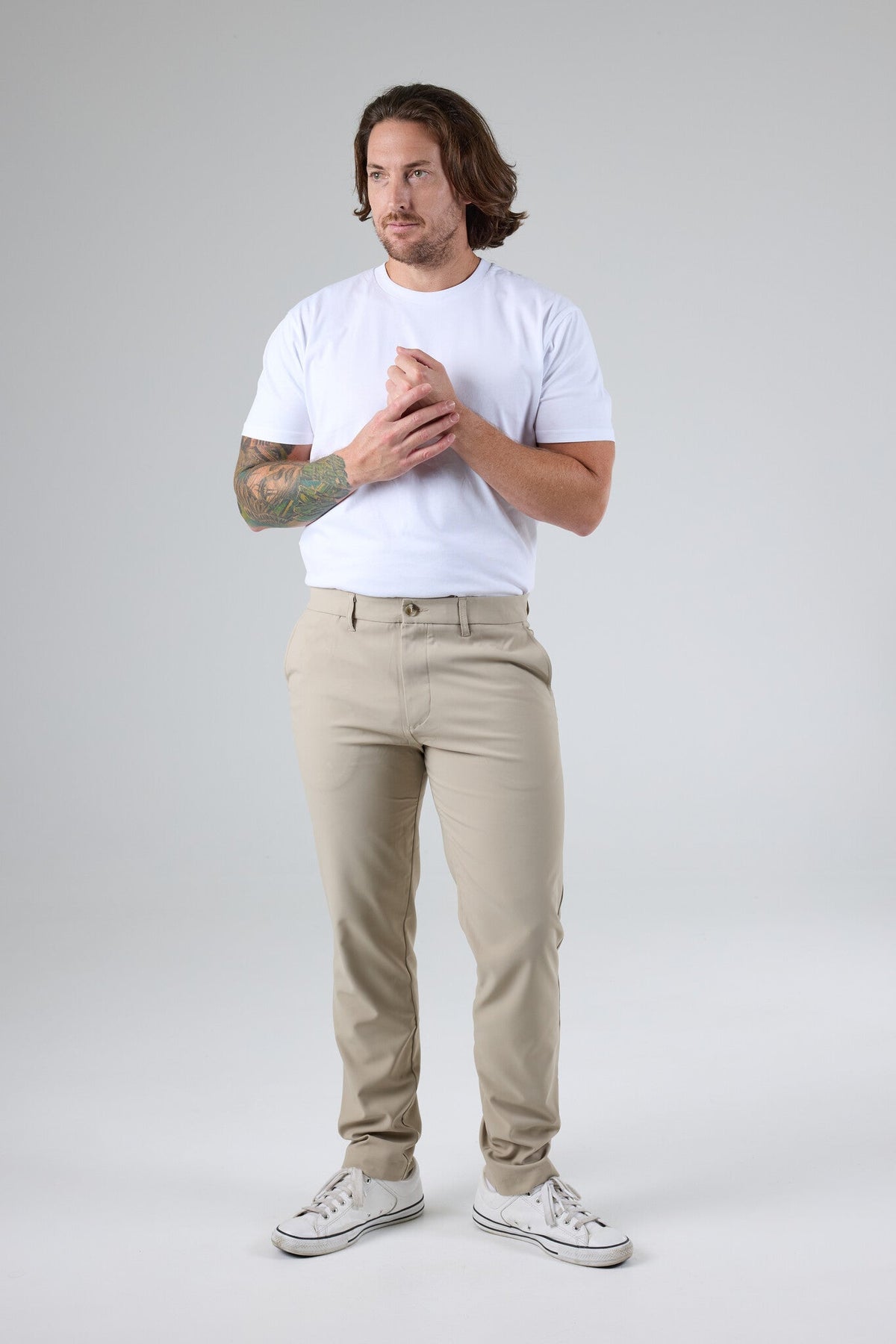 Chino Men's Poly Stretch Pants