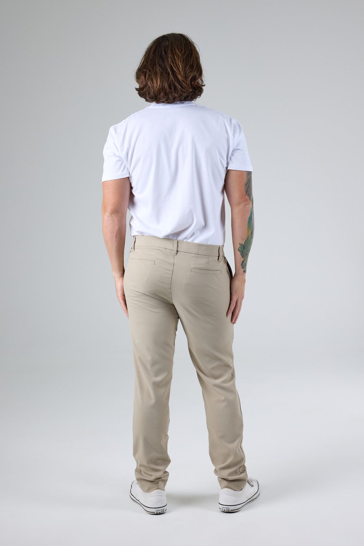 Chino Men's Poly Stretch Pants