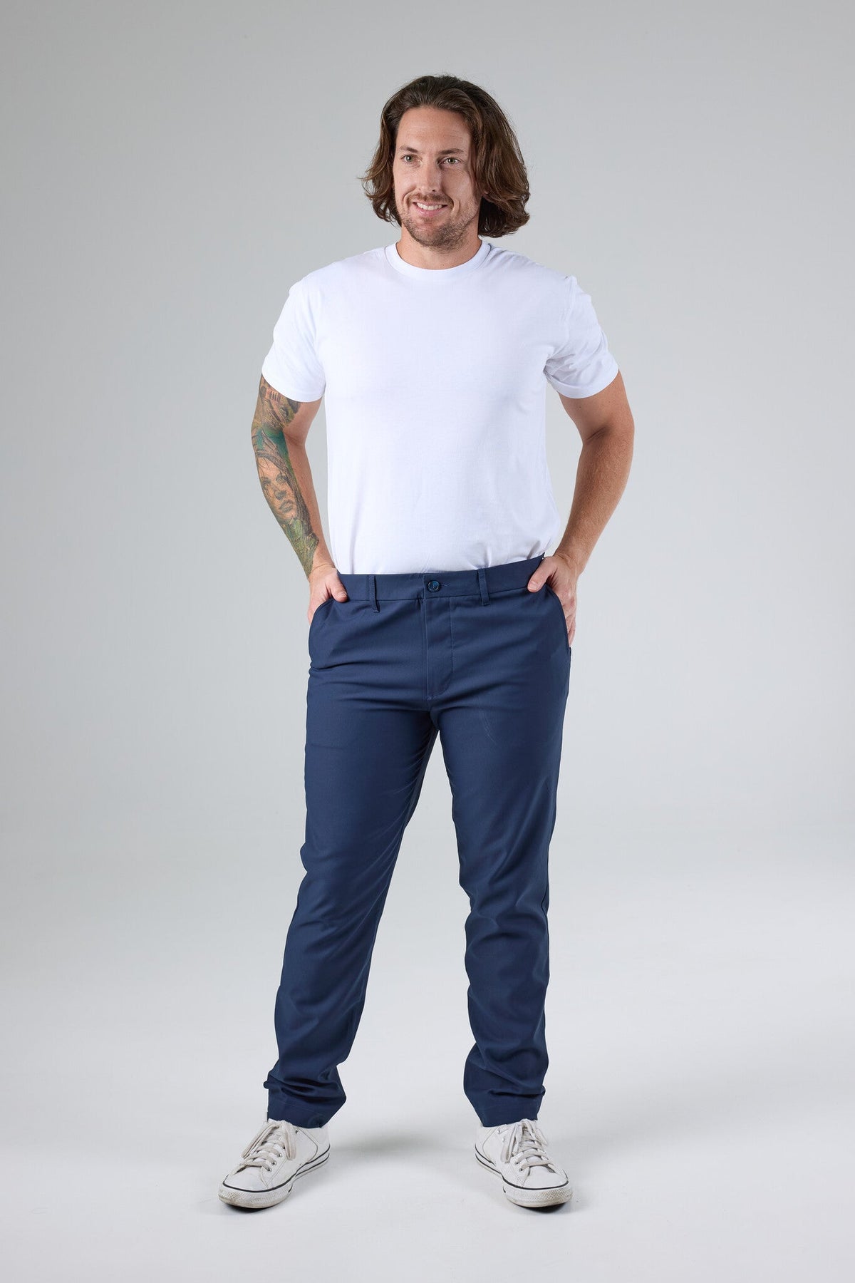Chino Men's Poly Stretch Pants