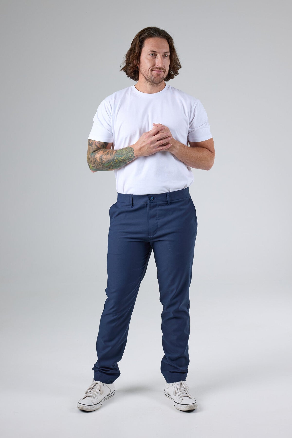 Chino Men's Poly Stretch Pants