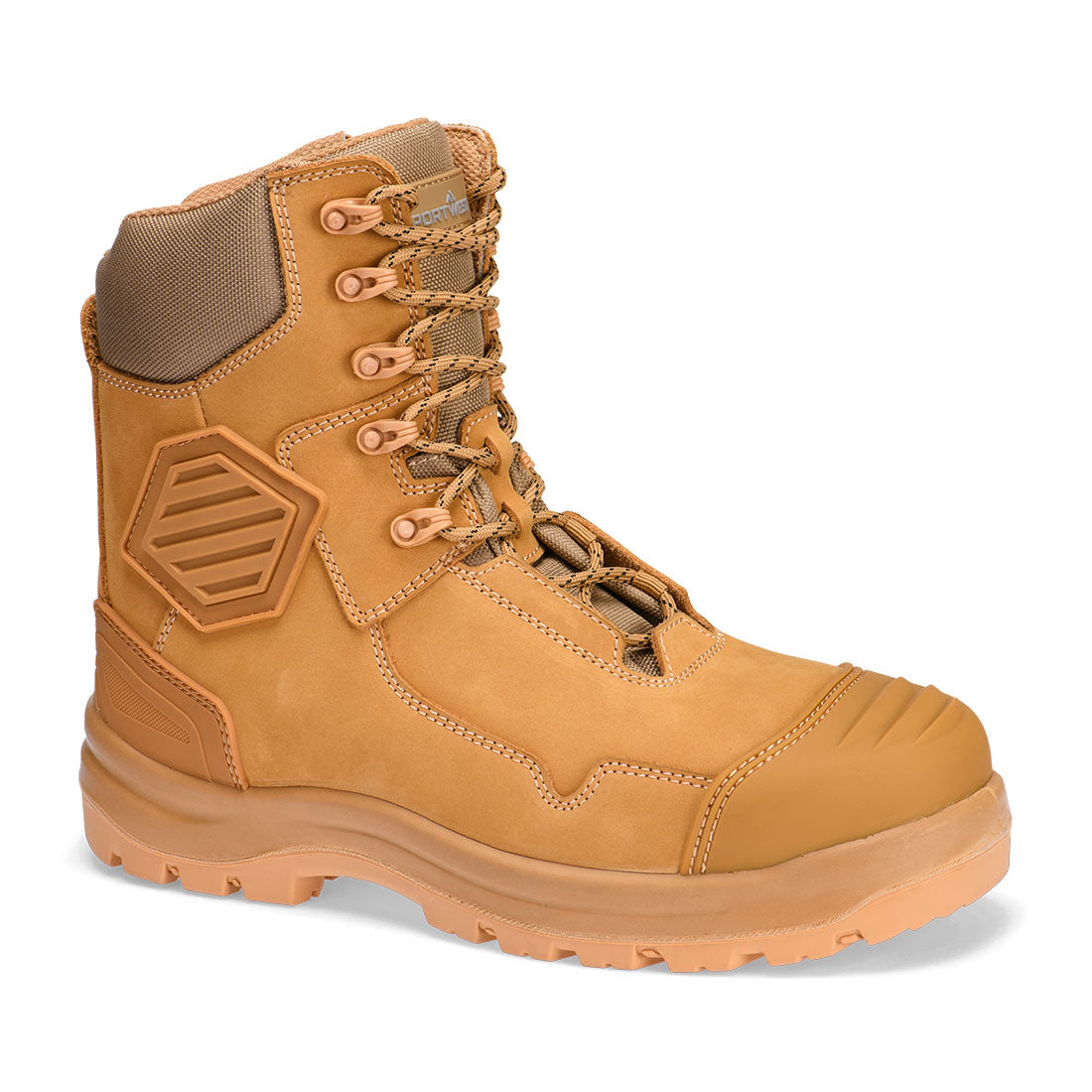 FD22 Composite Leather Shin Boot S3S HRO FO SC HI CI AP LG SR