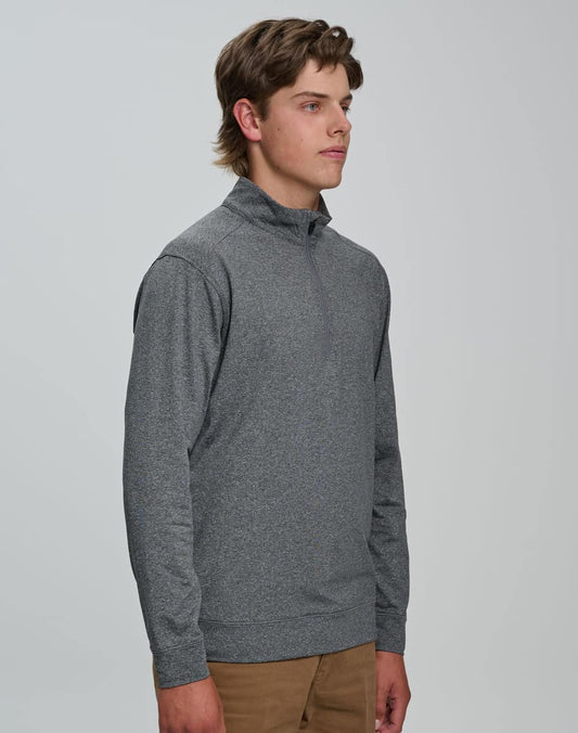 FL25 Ultimate Half Zip Long Sleeve Sweat Top- Mens - FL25