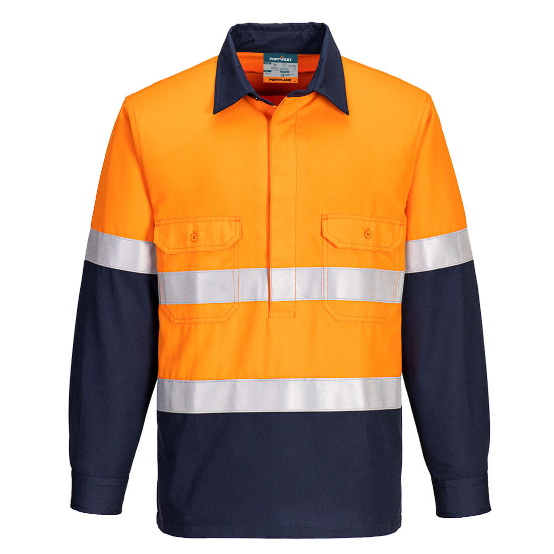 FR713 Portflame FR Class D/N Two-Tone Vented Shirt
