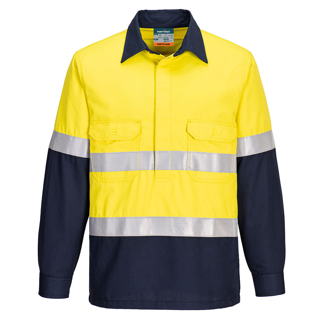 FR713 Portflame FR Class D/N Two-Tone Vented Shirt