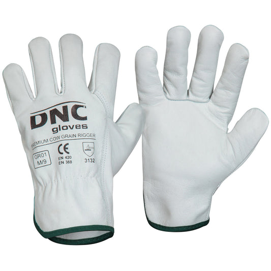 Premium Cow Grain Rigger — DNC Workwear colour image