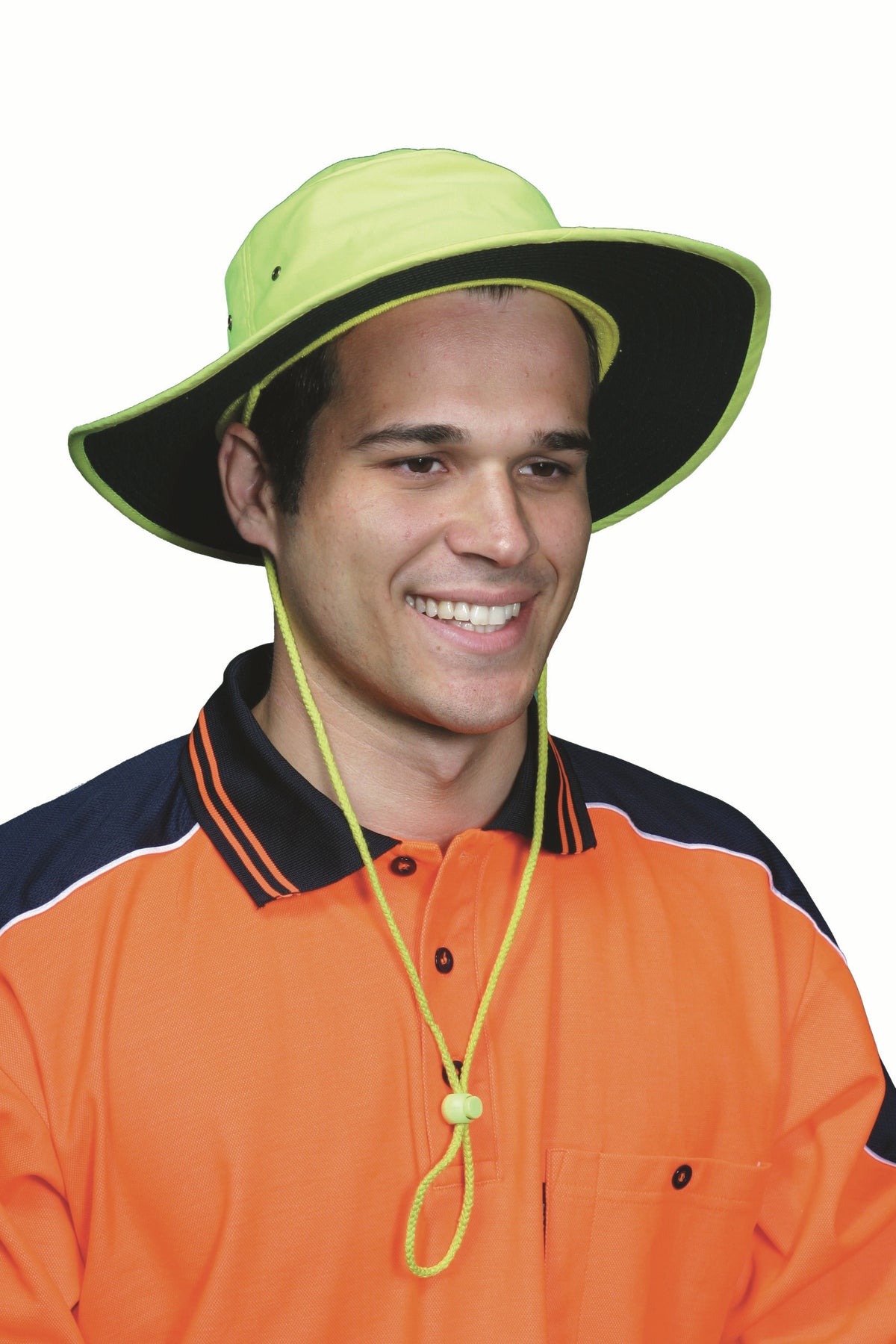 HiVis hat — DNC Workwear colour image