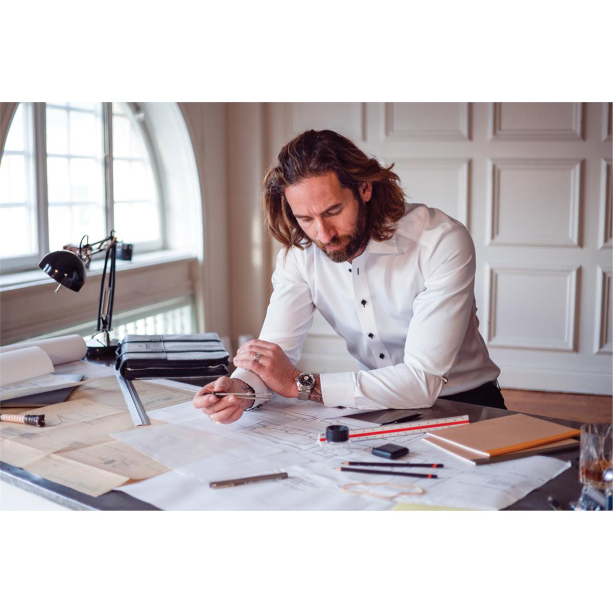 Red Bow 20 Men's Shirt — image 11