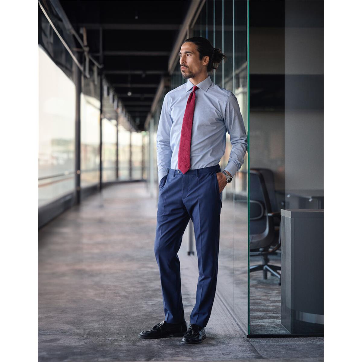 Yellow Bow 50 Men's Shirt — image 7