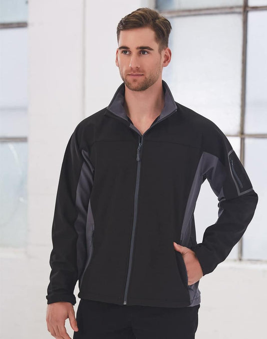 JK31 WHISTLER Softshell Contrast Jacket Men's - JK31