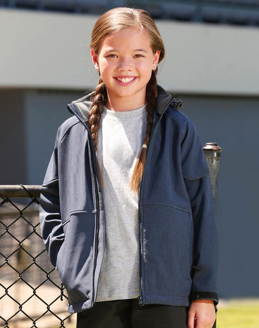 JK33K ASPEN Softshell Hood Jacket Kids' - JK33K