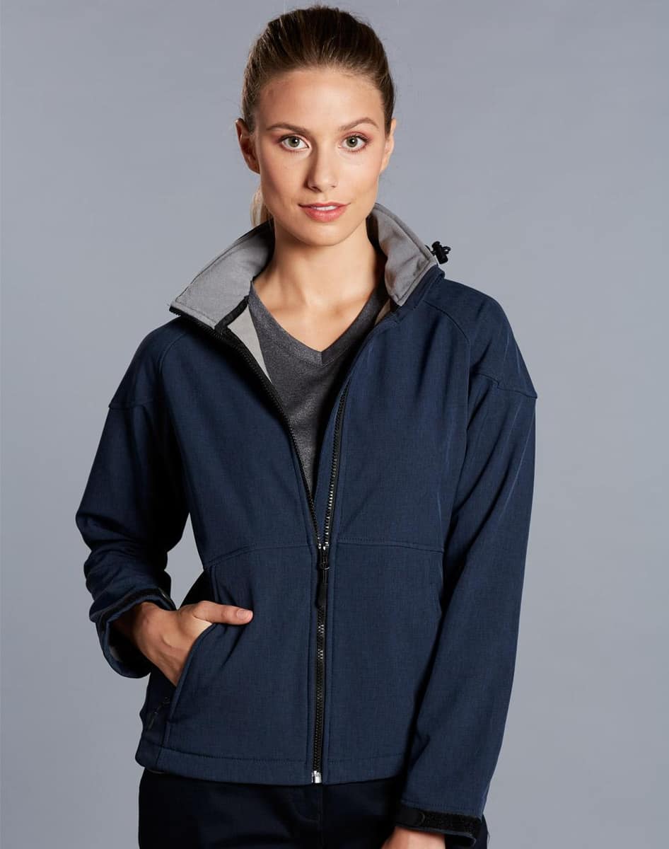 JK34 ASPEN Softshell Hood Jacket Ladies' - JK34