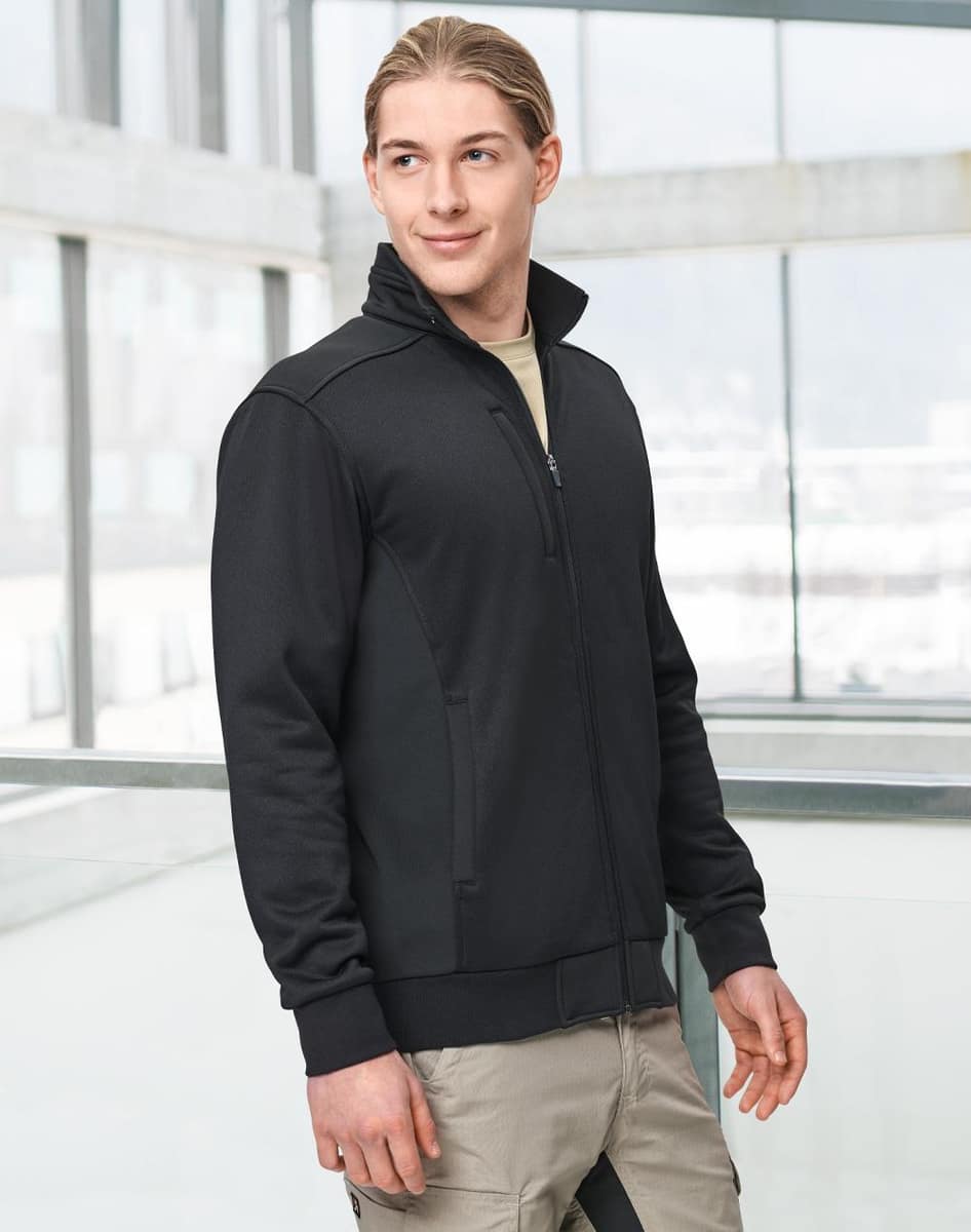 JK57 - JACQUARD FLEECE BOMBER JACKET - JK57