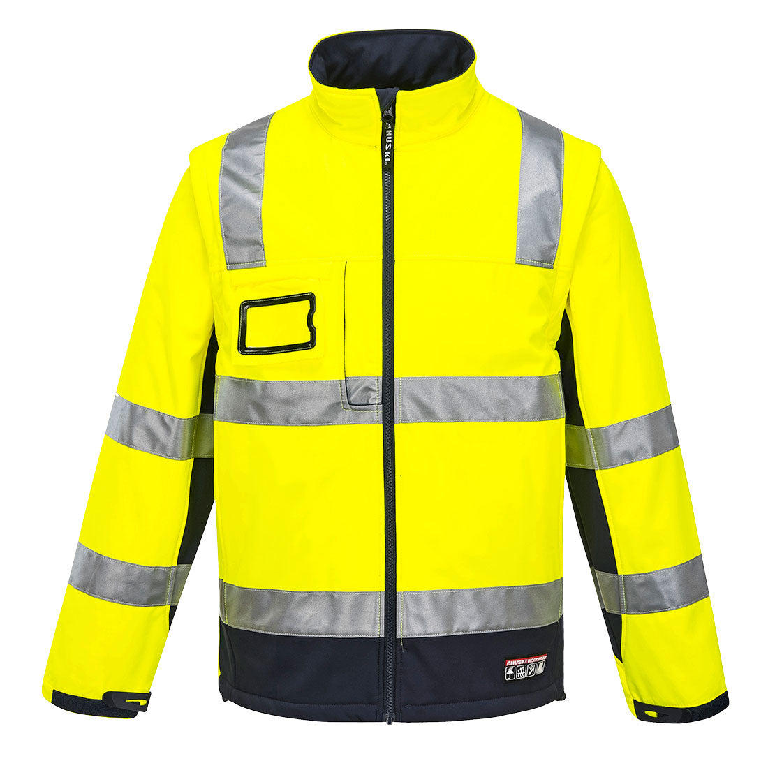 K8074 Huski Chassis Hi-Vis 2-in-1 Contrast Softshell 3L