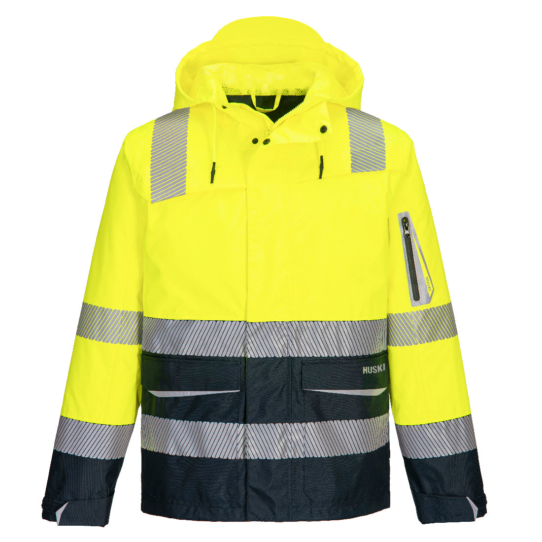 K8201 Huski Hi-Vis Contrast Rain Jacket