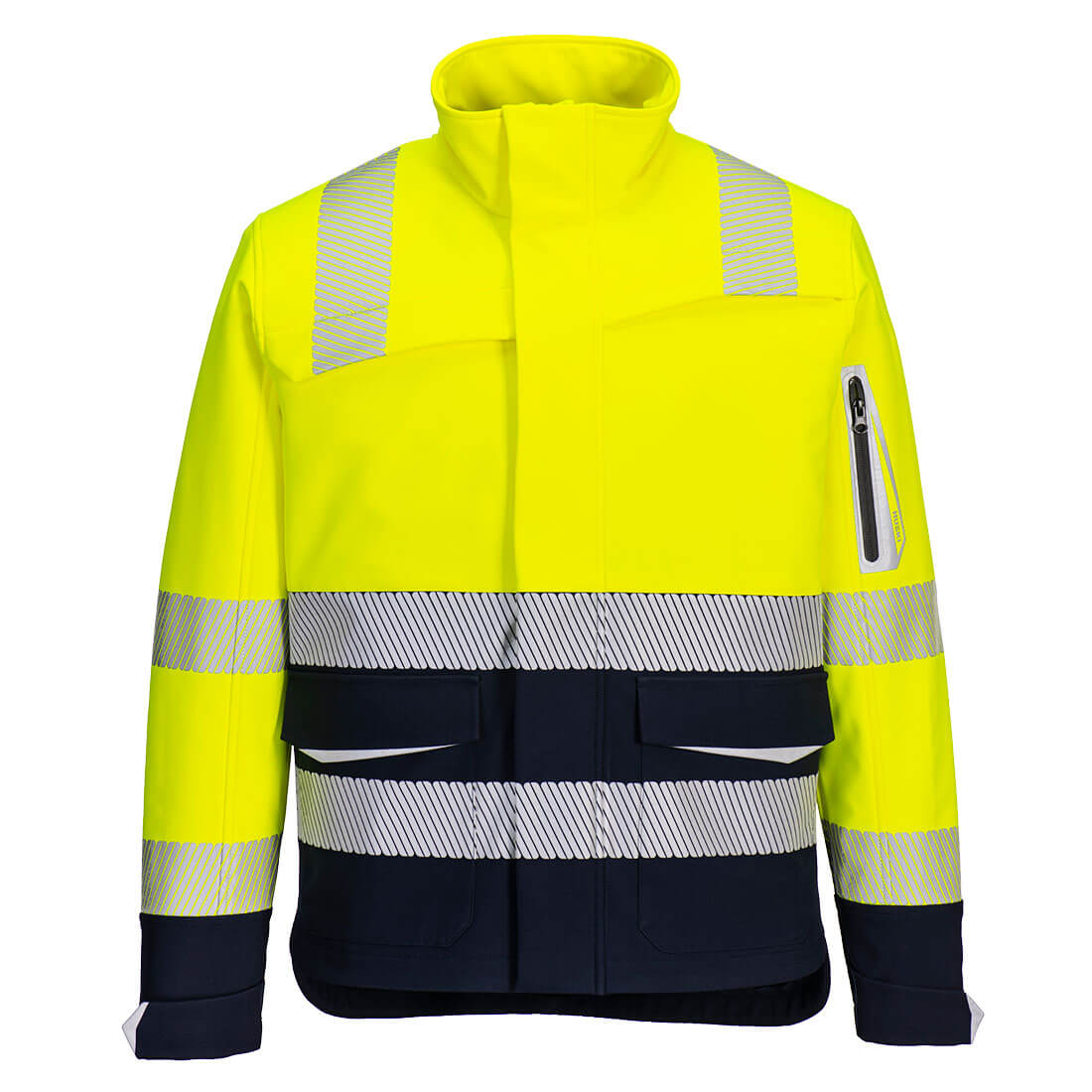 K8280 Huski Hi-Vis Contrast Softshell 3L