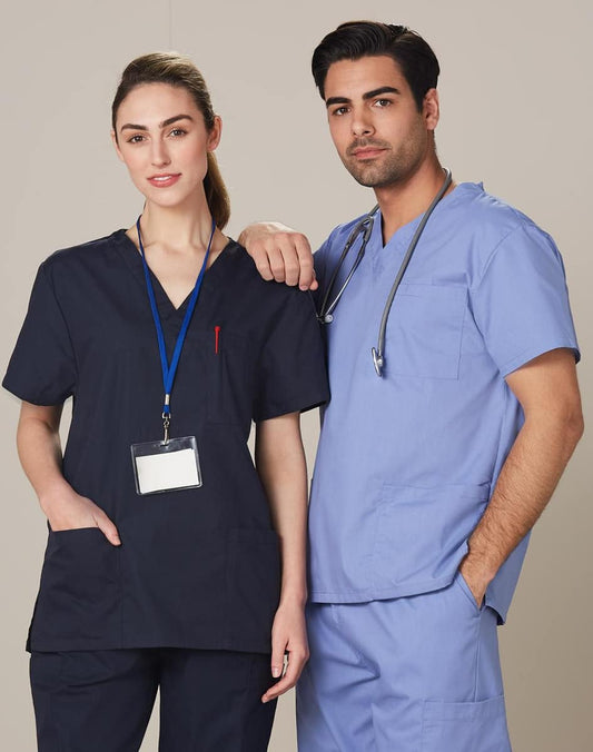 M7630 Unisex Scrub Top - M7630