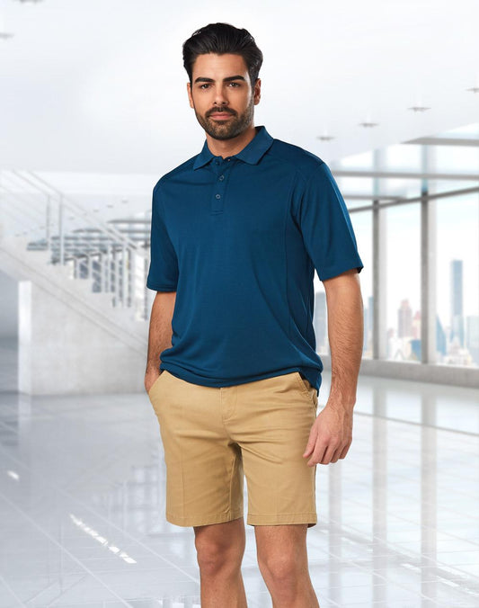 M9381 MENS STRETCH SLIMFIT BOSTON CHINO SHORTS - M9381
