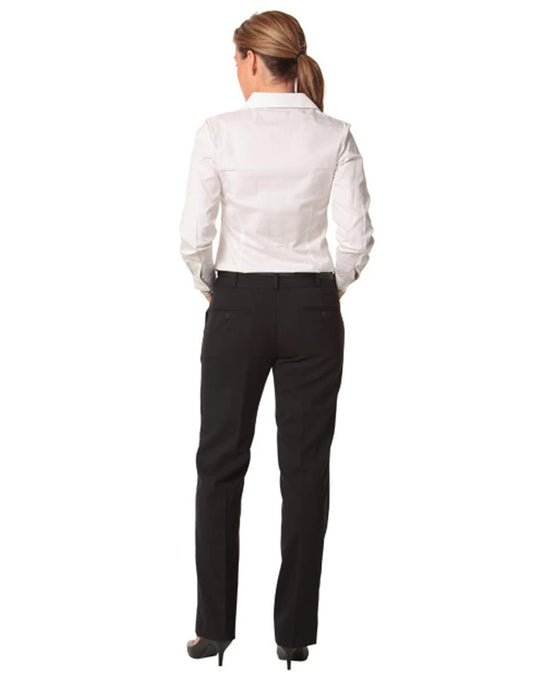 M9410 Women's Wool Blend Stretch Low Rise Pants - M9410
