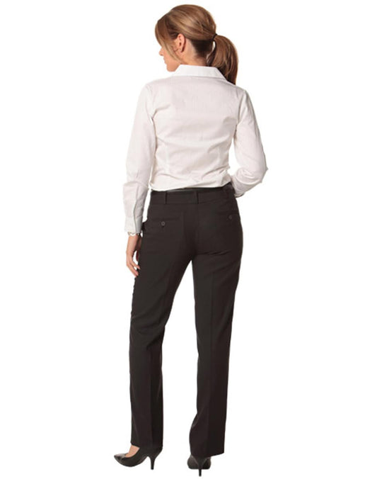 M9420 Women's Poly/Viscose Stretch Low Rise Pants - M9420