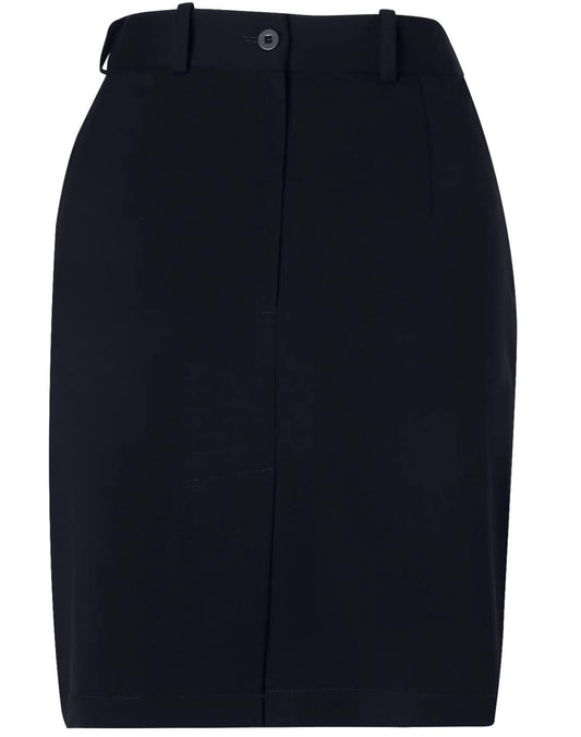 M9479 LADIES TWILL STRETCH UTILITY SKIRT - M9479