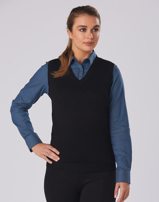 M9601 Women’s V-Neck Vest - M9601