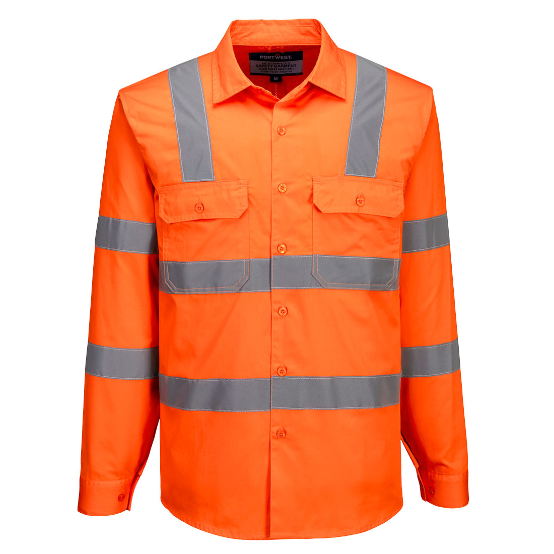 MA103 Hi-Vis Lightweight Cotton Shirt L/S