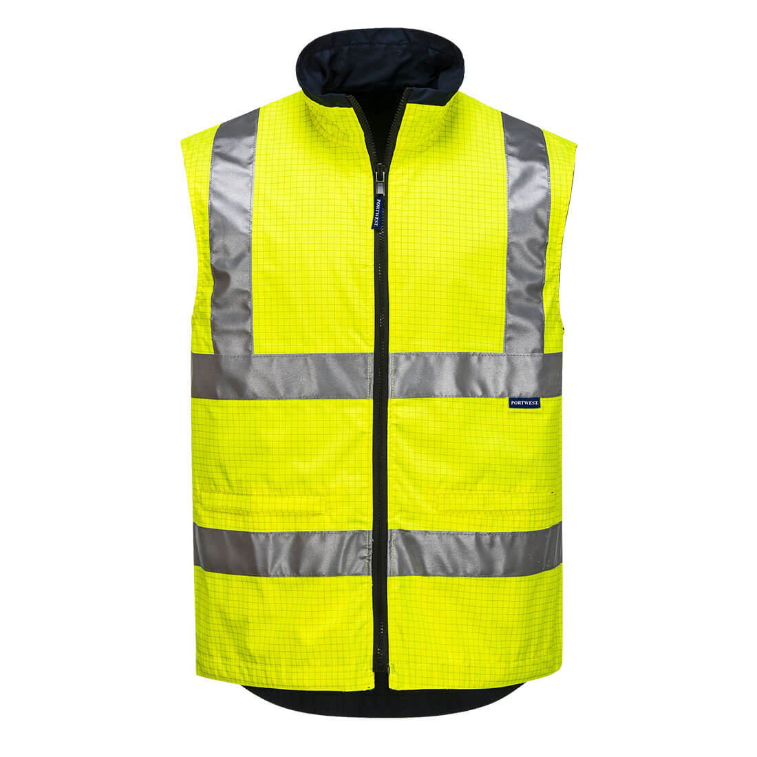 MA230 Mackay Hi-Vis Anti-Static Reversible Vest