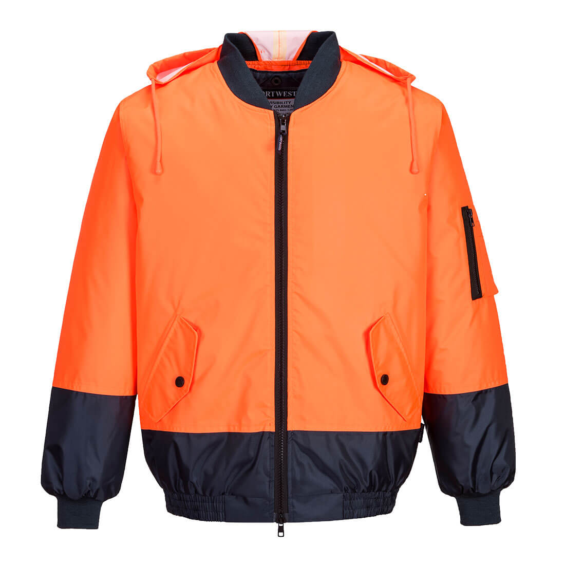 MJ304 Hi-Vis Contrast Class D Bomber Jacket