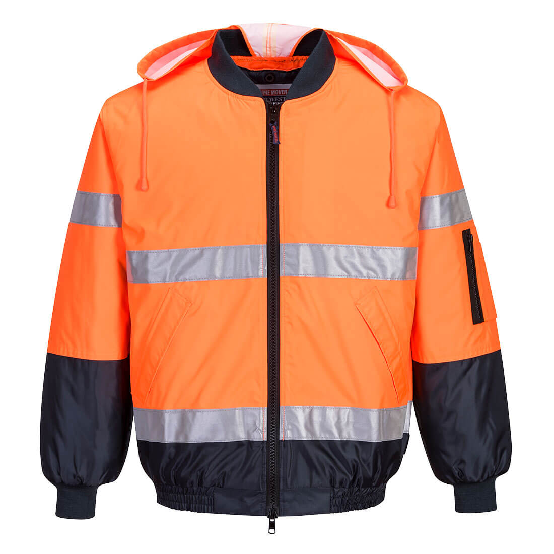 MJ504 Hi-Vis Contrast Bomber Jacket