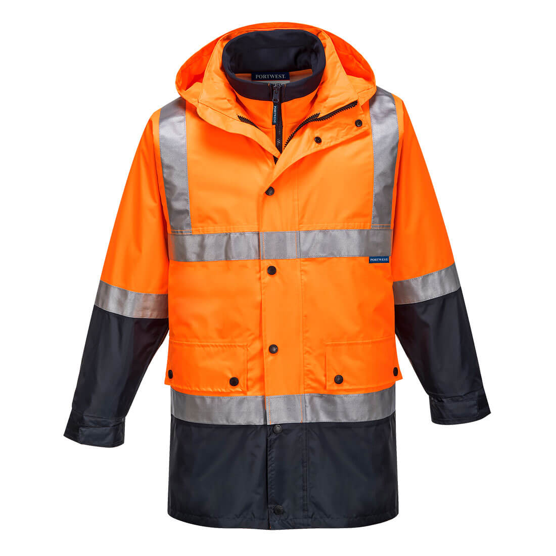 MJ881 Eyre Hi-Vis 4-in-1 Contrast Jacket