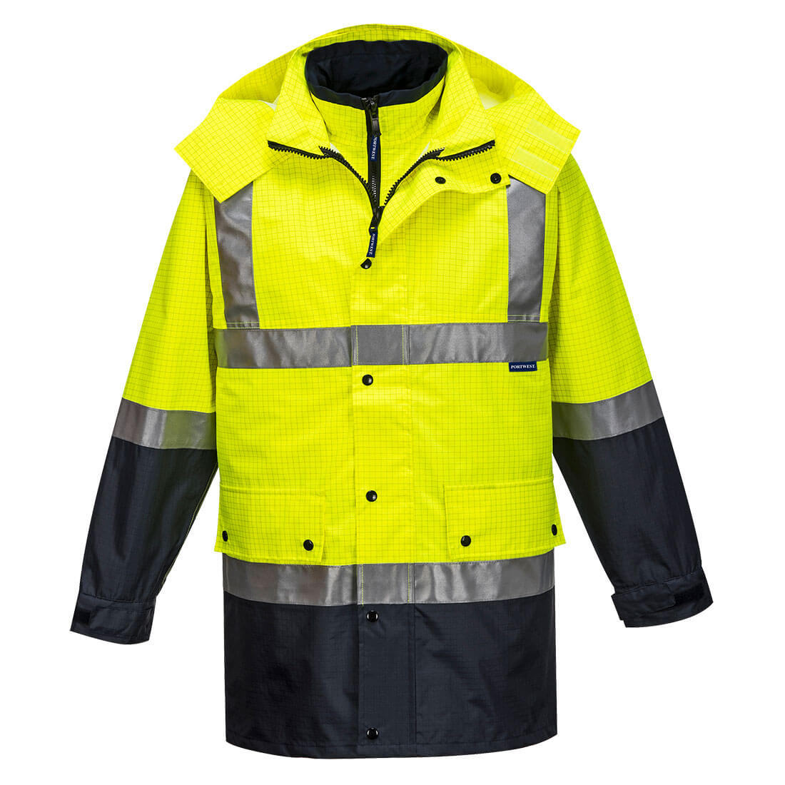 MJ887 Mackay Hi-Vis Anti-Static 4-in-1 Jacket