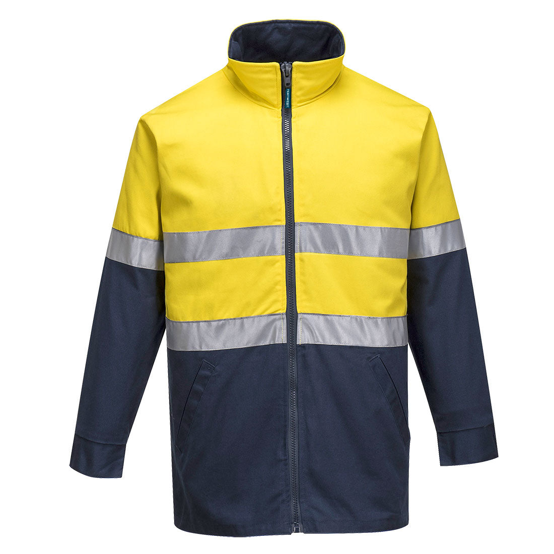 MJ998 Hume Hi-Vis Contrast Work Jacket