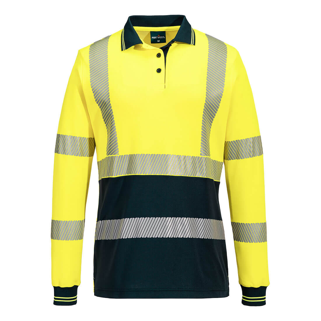 ML212 Hi-Vis Women's Cotton Comfort Polo Shirt L/S