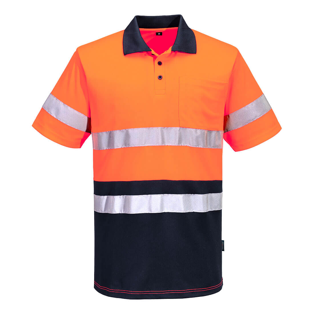 MP616 Hi-Vis Contrast Polo Shirt S/S