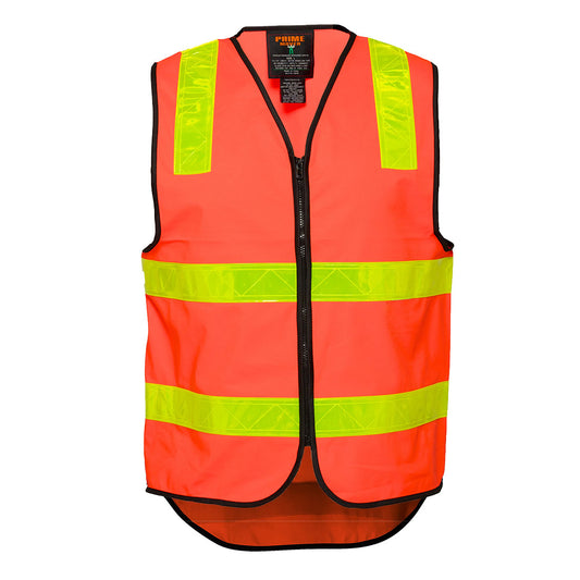 MV338 Hi-Vis Vic Roads Zipped Vest
