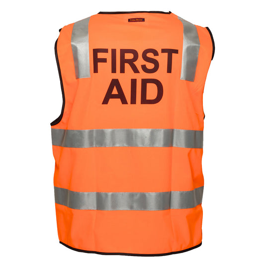 MZ103 Hi-Vis Zipped First Aid Vest
