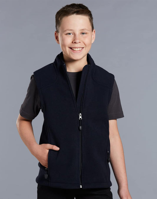 PF09K Diamond Fleece Vest Kids - PF09K