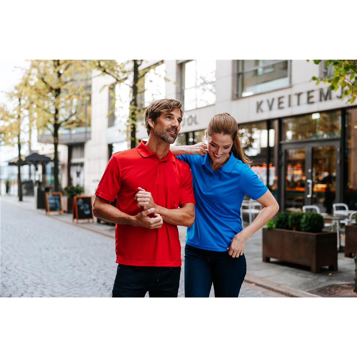 Women's Eclipse Pique Polo — image 3