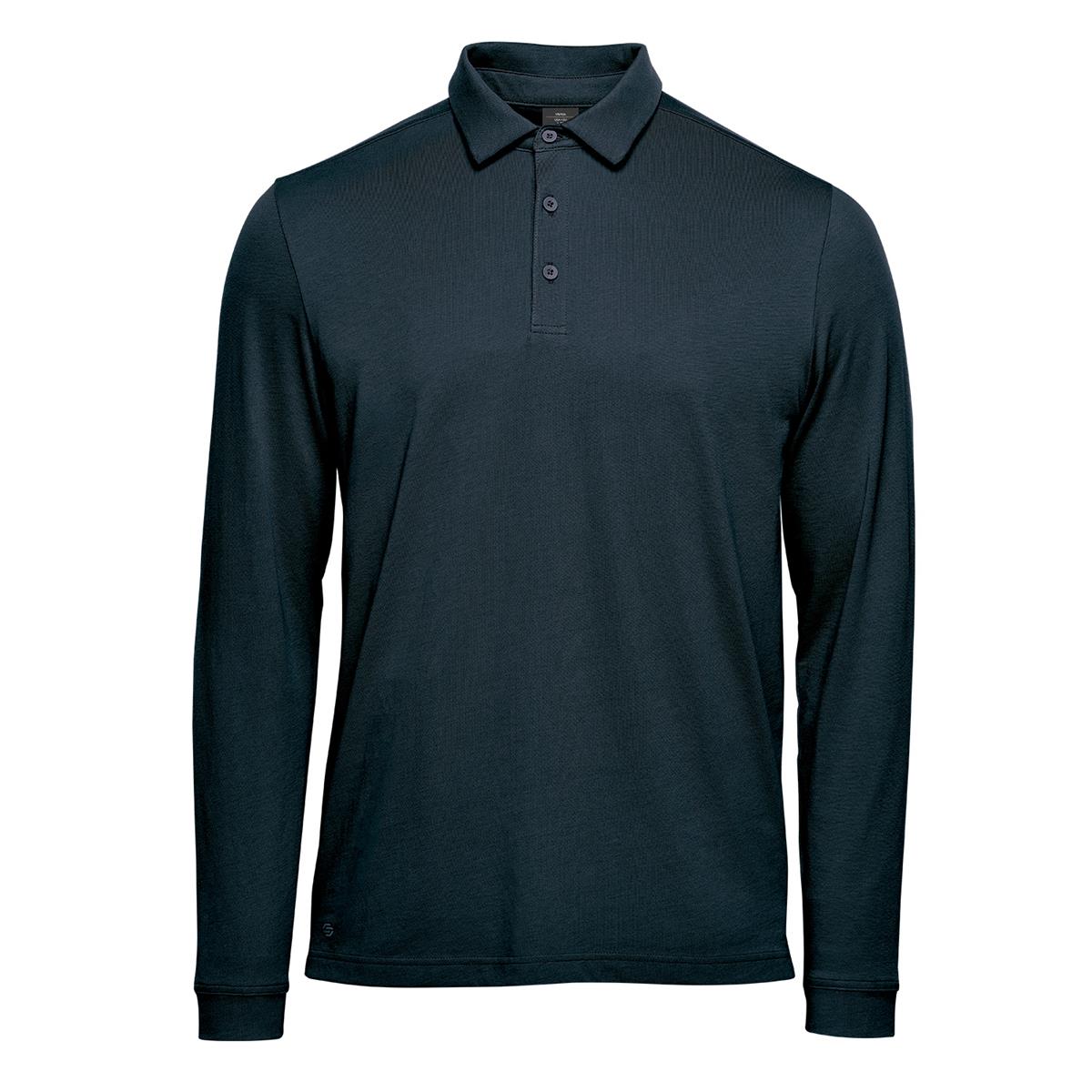 Men's Nevada L/S Micro Pique Polo — image 1
