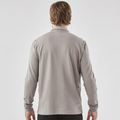 Men's Nevada L/S Micro Pique Polo — image 2