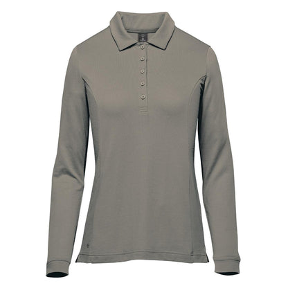 Women's Nevada L/S Micro Pique Polo — image 1