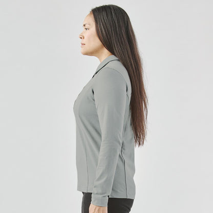 Women's Nevada L/S Micro Pique Polo — image 6