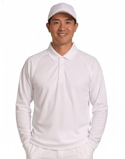 PS29L CRICKET POLO Long Sleeve Men's - PS29L