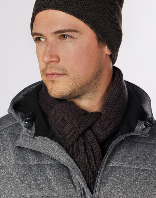 SCF02 CABLE KNIT SCARF - SCF02