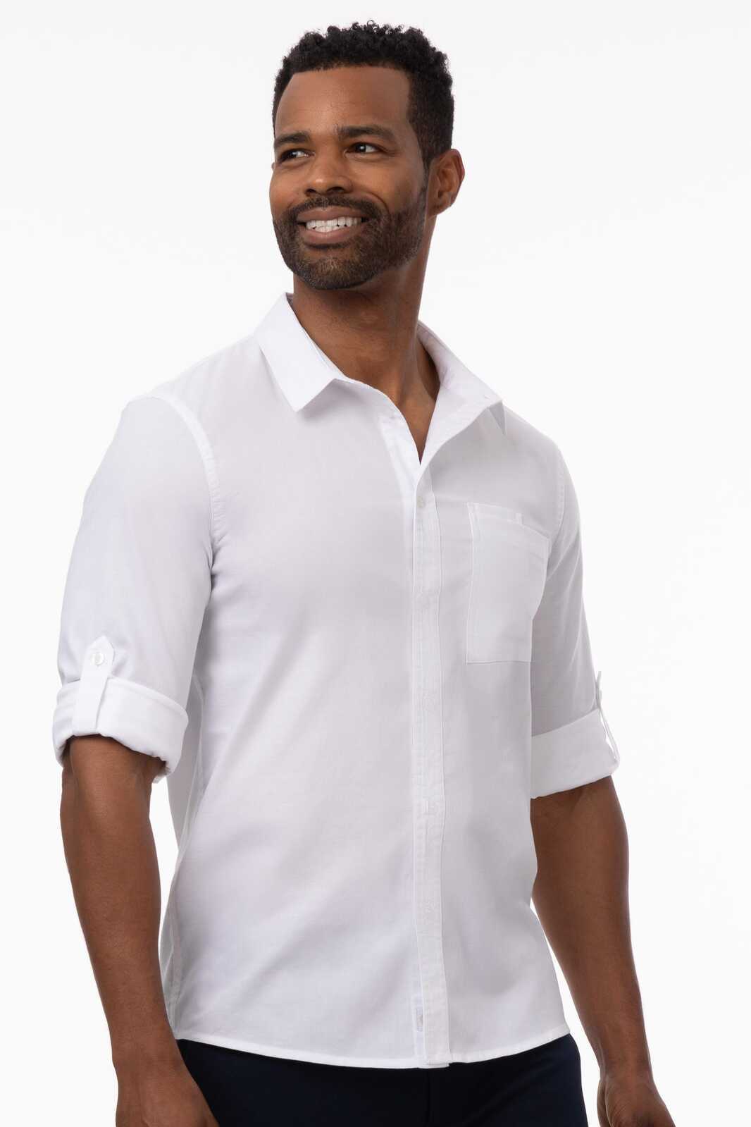 Modern Oxford Men's Classic Shirt- Blue