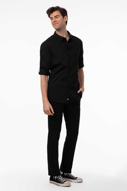 Seville Men's Shirt- Black