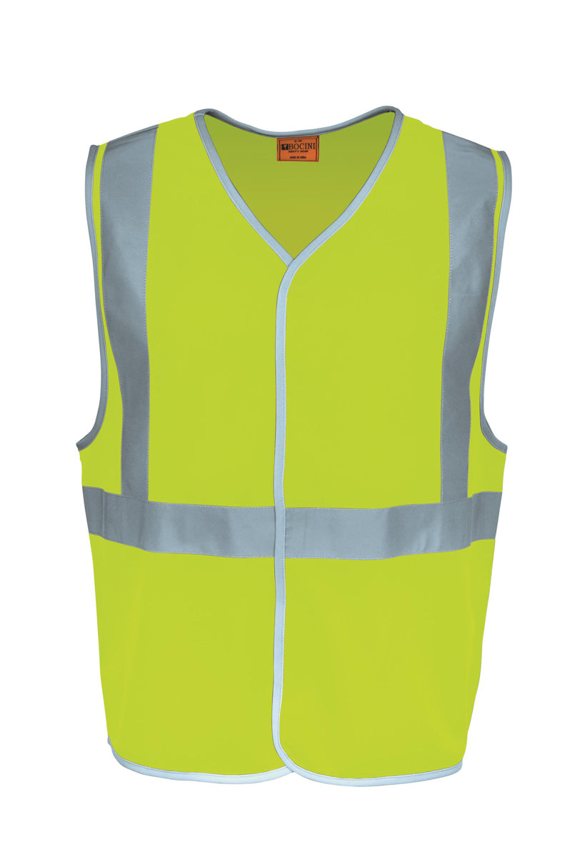 Unisex Adults Hi-Vis Vest With Crossing Tape (SJ0323)