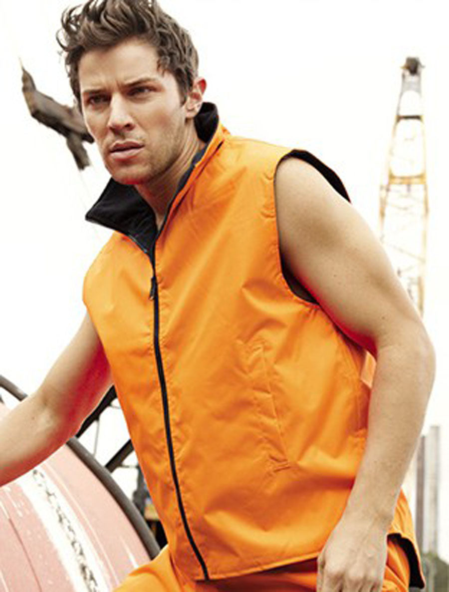 Unisex Adults Hi-Vis Reversible Vest (SJ0429)